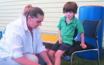 Myhorizon Early Intervention participant with autism and his mother are benefiting from NDIS